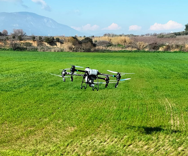 dronle ile tarımsal ilaçlama